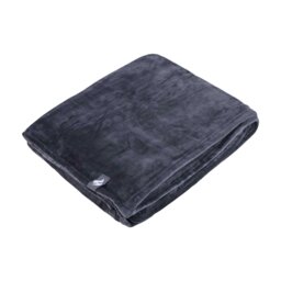 Rackhams Extra Soft Fleece Thermal Giant Blanket - 270cm X 240cm - One Size - Antique Silver - thumbnail 1