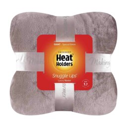 Rackhams Extra Soft Fleece Thermal Giant Blanket - 270cm X 240cm - One Size - Antique Silver - thumbnail 6