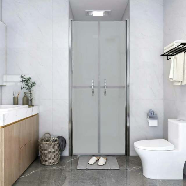 Rackhams Shower Door Frosted ESG 86x190 cm