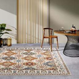Rackhams Indoor & Outdoor Rug Domenique Cream Multicolour - 160X235 cm - thumbnail 6
