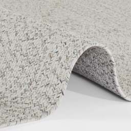 Rackhams Indoor Outdoor Trenzado White Rug - 80X200 cm - thumbnail 4