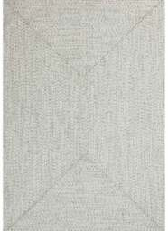 Rackhams Indoor Outdoor Trenzado White Rug - 80X200 cm - thumbnail 2