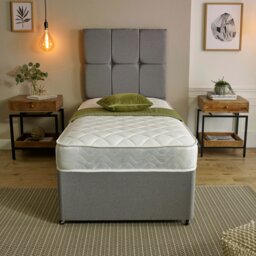 Rackhams Cooltouch Plus Max-Coil Pocket Spring Mattress - 18cm Deep, Medium Firm - White - 1 - 4ft6 Double Mattress (135cm x 190cm) - thumbnail 5