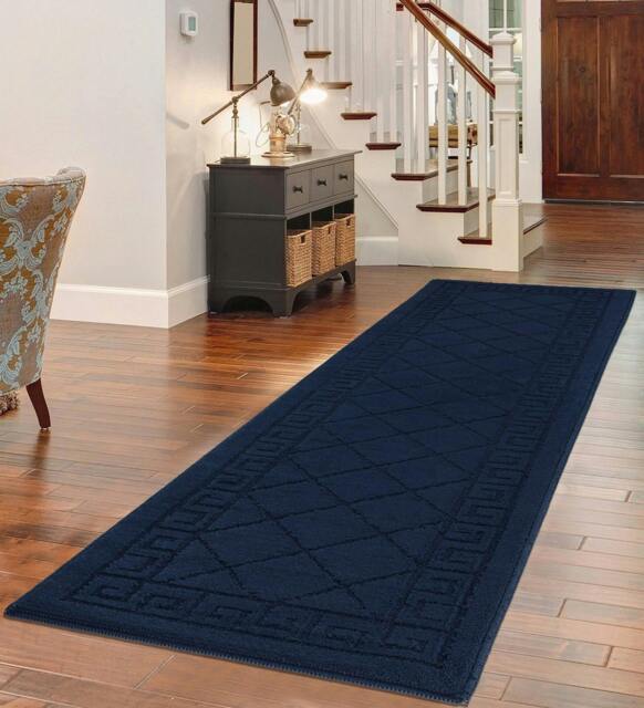 Rackhams Tribela Gel Mat - Navy - 60cm x 220cm (2ft x 7.2ft) - image 1