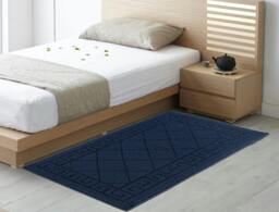 Rackhams Tribela Gel Mat - Navy - 60cm x 220cm (2ft x 7.2ft) - thumbnail 2