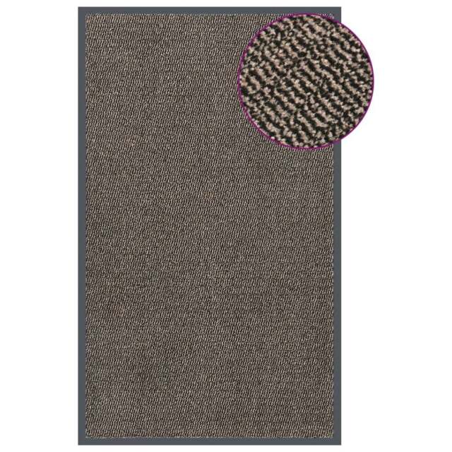 Rackhams Doormat Tufted 90x150 cm Dark Brown