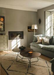 Rackhams Bergen Nesting Coffee Table Set - Warm Rust, Copper - thumbnail 5