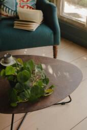 Rackhams Bergen Nesting Coffee Table Set - Warm Rust, Copper - thumbnail 6