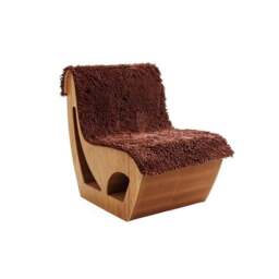 Rackhams Accordion Sofa Single Seater, Two Seater, Three Seater, Foldable - Single Seater - Brown - thumbnail 2