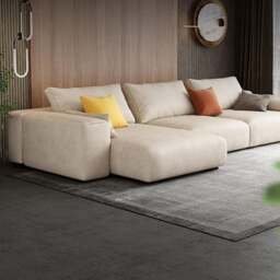 Rackhams R87 Calvin Four Seater, Five Seater Sofa, Corner Sofa, Leathaire - Four Seater Corner 360cm - Others ( Contact Us ) - Left-Hand Facing Sectional - thumbnail 3