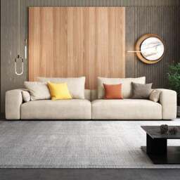 Rackhams R87 Calvin Four Seater, Five Seater Sofa, Corner Sofa, Leathaire - Four Seater Corner 360cm - Others ( Contact Us ) - Left-Hand Facing Sectional - thumbnail 5