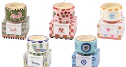 Rackhams Paddywax A Dopo Range Large Ceramic Candle - 24oz - Blue - Incense & Smoke - thumbnail 2