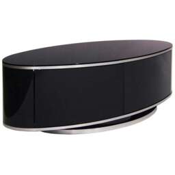 "Rackhams Luna Beam Thru Remote Friendly up to 50"" LED/LCD/Plasma Gloss Black Luxury TV Cabinet Stand" - thumbnail 4