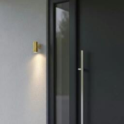 Rackhams 3 Watt LED Exterior Brass Wall Light - thumbnail 4