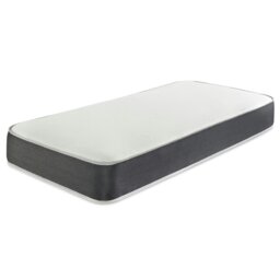 Rackhams Linear Cool Touch Hybrid Mattress - 20cm Deep, Soft Firmness - Grey - 1 - 3ft Single Mattress (90cm x 190cm) - thumbnail 2