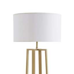 Rackhams Savine Champagne Gold Floor Lamp - thumbnail 3