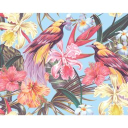 Rackhams Birds and Flowers Wall Mural  - Multi - Medium - W300cm x H240cm - thumbnail 2