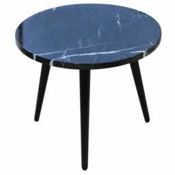 Rackhams Black Marble Top Coffee Table - thumbnail 1