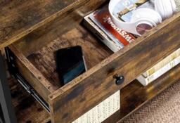 Rackhams Industrial Console Table with Drawer and 2 Shelves - thumbnail 5