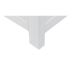 Rackhams Lovere Off White 1 Drawer TV Cabinet Chrome Cup Handle - Off White - thumbnail 6