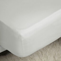 Rackhams 400 Thread Count Egyptian Cotton Ultra Deep Fitted Sheet - Ivory - Ivory - Kingsize - 100% Egyptian Cotton - thumbnail 2