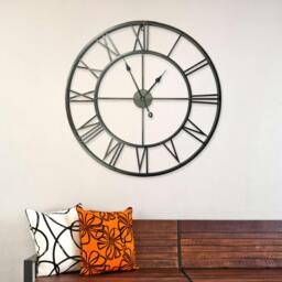 Rackhams WC2083 - Roman No. Iron Wall Clock - 56 cm / 22 in
