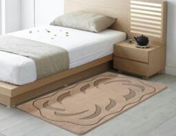 Rackhams Ovalack Gel Mat - Beige - 40cm x 60cm (1.3ft x 1.95ft) - thumbnail 3