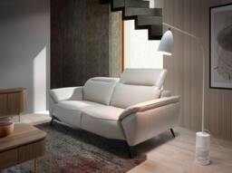 Rackhams Marble and White Steel Floor Lamp 8036 - thumbnail 6