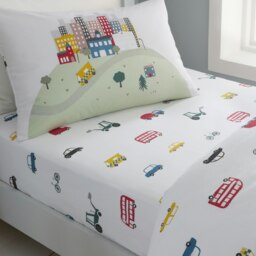 Rackhams Transport Fitted Sheet - Double - thumbnail 1