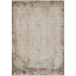 Rackhams Galey Alix Myrtle Avenue-Abstract Brown Cream Green Blue Modern Marble Fringe Rug - 160 x 230 cm - thumbnail 2