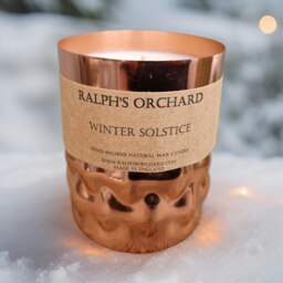 Rackhams Winter Solstice Scented Candle - Silver Tin - thumbnail 3