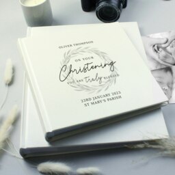 Rackhams Personalised Truly Blessed Christening Square Photo Album