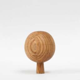 Rackhams Handmade Wooden Contour Ornament - thumbnail 3