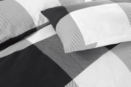 Rackhams Larry Black Duvet Cover Set - Single - thumbnail 2