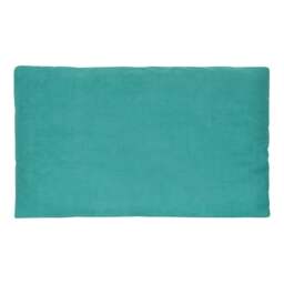 Rackhams Contrast Camping Pillow - Teal - Teal - 40cm x 29cm - thumbnail 2