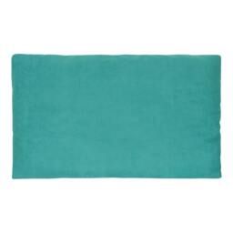 Rackhams Contrast Camping Pillow - Teal - Teal - 40cm x 29cm - thumbnail 1