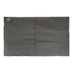 Rackhams Contrast Camping Pillow - Teal - Teal - 40cm x 29cm - thumbnail 3