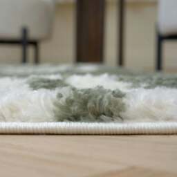 Rackhams Moodi Shaggy Green Reverie Rug - 200X290 cm - thumbnail 5