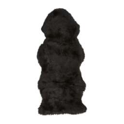 Rackhams New Zealand Sheepskin - Long Wool - Rug 135 cm - Navy - thumbnail 4