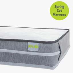 Rackhams Comfy Eco Spring Baby Mattress 120x60x10cm - 140x70x10cm - thumbnail 1