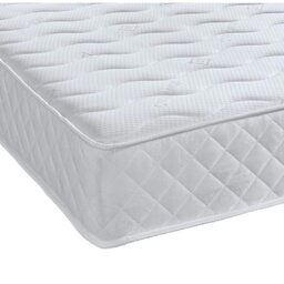"Rackhams Diamond Wave Innerspring Mattress - 9"" Deep, Medium Comfort - White - 1 - European Double Mattress (140cm x 200cm)" - thumbnail 3