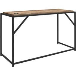 Rackhams Quincy Writing Desk Weathered Oak - Brown - thumbnail 4