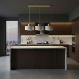Rackhams TORIN Pendant lamp  3 x E27 White - thumbnail 6