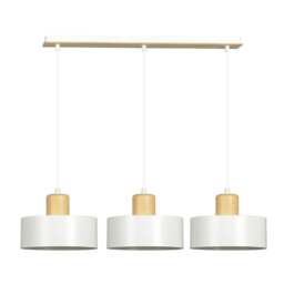 Rackhams TORIN Pendant lamp  3 x E27 White - thumbnail 1