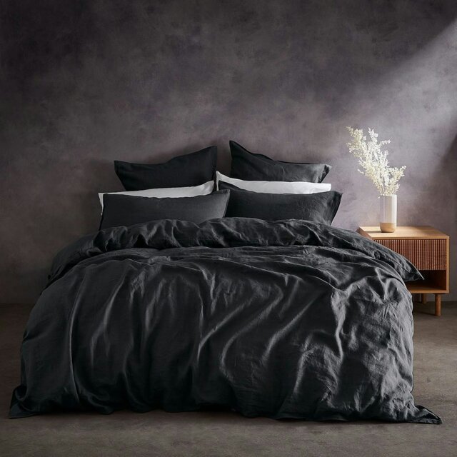 Rackhams Duvet Cover - Charcoal - Single - image 1