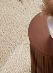 Rackhams Majoli Natural White Herringbone Wool & Jute Rug - 120X170 cm - thumbnail 6