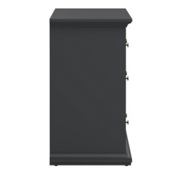 Rackhams Paris Chest of 8 Drawers in Matt Grey - Grey - Matt - Melamine - thumbnail 4