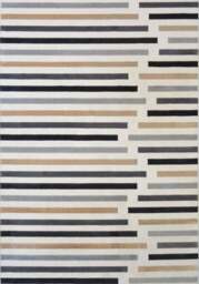 Rackhams Abstract Multicolour Stripe Rug - R469A - 80X150 cm
