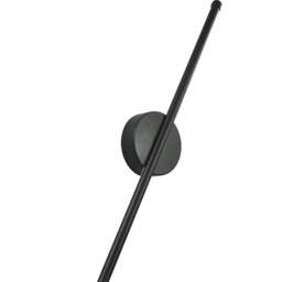 Rackhams 10W Black LED Wall Sconce Linear Wall Light Fixture - White - thumbnail 4