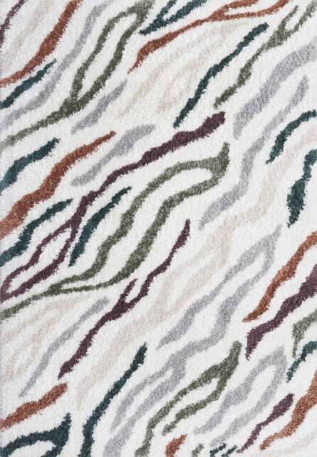 Rackhams Moodi Shaggy Multicolour Tidecrest Rug - 160X230 cm - image 1